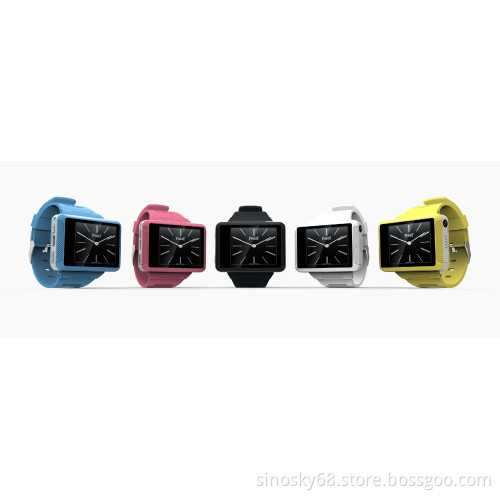 New GSM Sports Smart Watch Mobile Phone, Bluetooth Pair for iPhone or Android Phone Camera Hemi